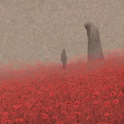 not much, just fading - AI artwork, 13 Oct 2025