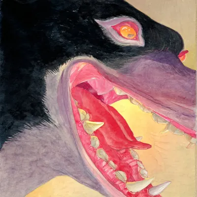 I never get mad - AI artwork, 23 Nov 2025