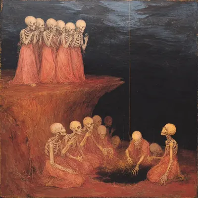 they know better! - AI artwork, 15 Nov 2025