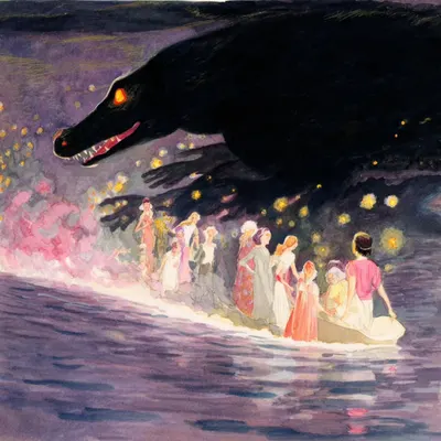 small and large journeys - AI artwork, 12 Nov 2025