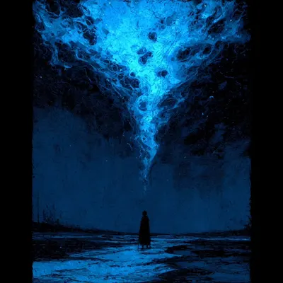 there are things we cannot see, worlds we cannot enter - AI artwork, 7 Dec 2025