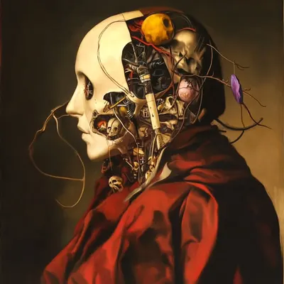 rewired minds - AI artwork, 29 Dec 2025