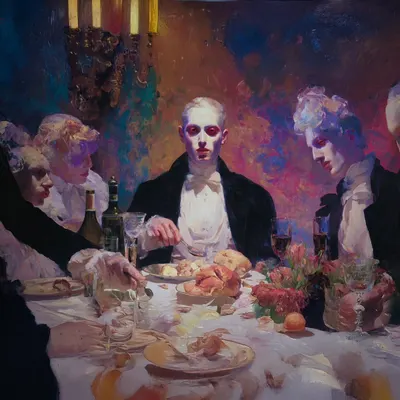 We don’t really have a choice. The world is built to make you eat — or be eaten - AI artwork, 19 Dec 2025