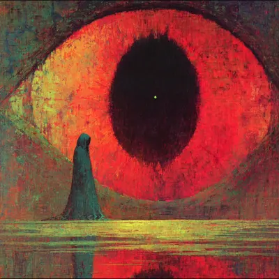 they are always watching - AI artwork, 11 Dec 2025