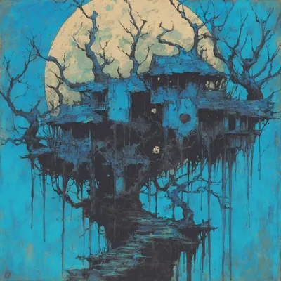 there are things we cannot see, worlds we cannot enter - AI artwork, 7 Dec 2025