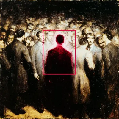 I was framed. There is no escape - AI artwork, 23 Jan 2026