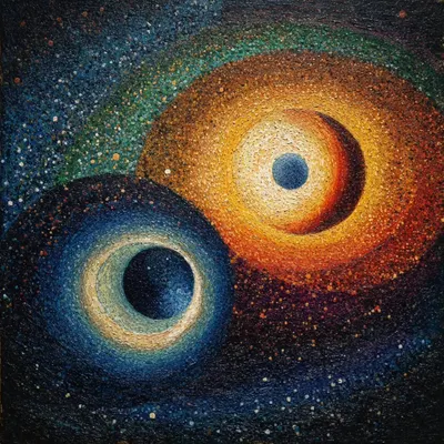 Faith is a condition of survival. Death is a condition of growth. The universe neither knows nor cares - AI artwork, 7 Jan 2026