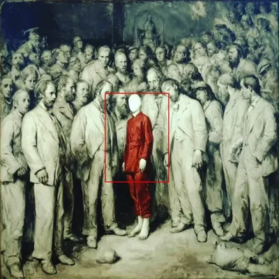 I was framed. There is no escape - AI artwork, 23 Jan 2026