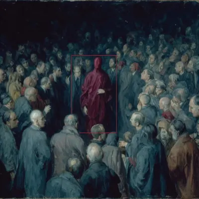 I was framed. There is no escape - AI artwork, 23 Jan 2026