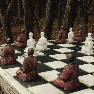 the game of life - AI artwork, 13 Jan 2026