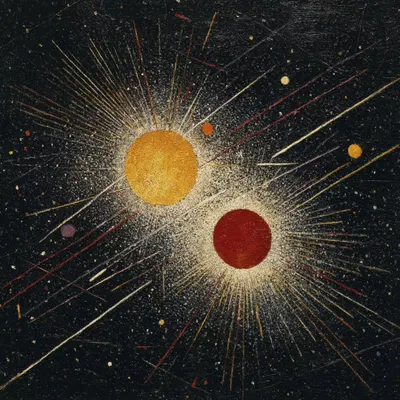 Faith is a condition of survival. Death is a condition of growth. The universe neither knows nor cares - AI artwork, 7 Jan 2026