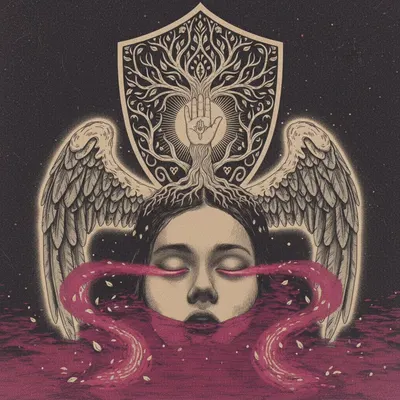 Time doesn’t pass here. It leaks. Memory turns liquid, prayers rot into symbols, and the body becomes a vessel it never agreed to carry. Not everything that looks like salvation is light. Not everything that screams is asking to be saved - AI artwork, 31 Jan 2026