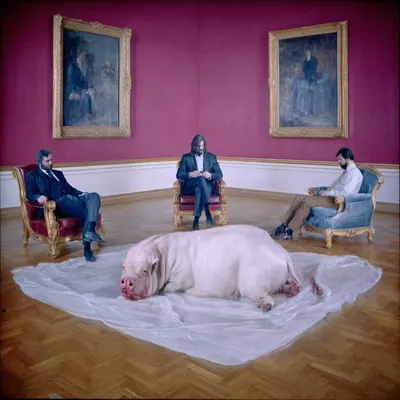 We are just cattle. Guinea pigs for them - AI artwork, 14 Jan 2026