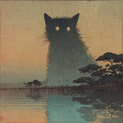cat are aliens - AI artwork, 21 Feb 2026