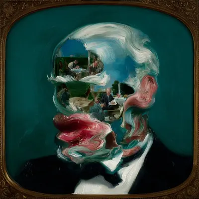 they are very important people - AI artwork, 7 Feb 2026