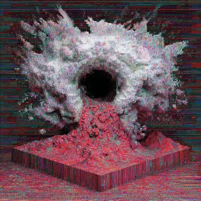 infrared disaster - AI artwork, 10 Feb 2026