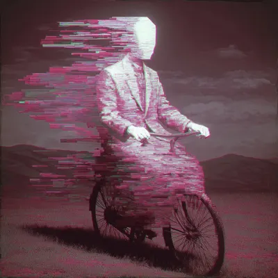 I'm in TV - AI artwork, 15 Feb 2026