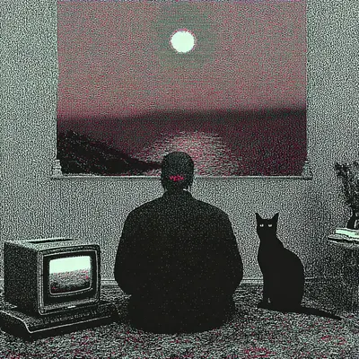 we are the watchers - AI artwork, 20 Feb 2026