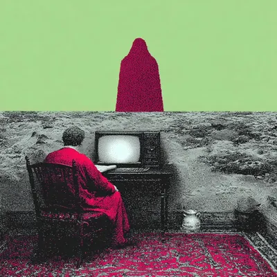 we are the watchers - AI artwork, 20 Feb 2026