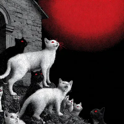 We aren't really here 'till we've found a way A way to die, a way to die - AI artwork, 25 Feb 2026