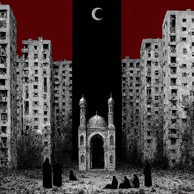 We aren't really here 'till we've found a way A way to die, a way to die - AI artwork, 25 Feb 2026