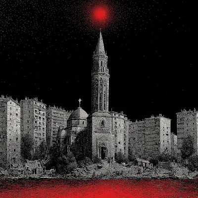 We aren't really here 'till we've found a way A way to die, a way to die - AI artwork, 25 Feb 2026