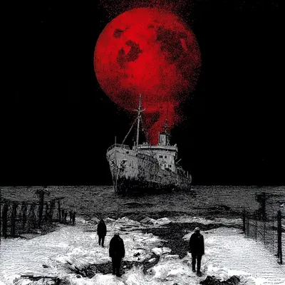 full moon rising - AI artwork, 3 Mar 2026