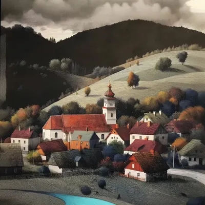not in the city - AI artwork, 22 Mar 2026