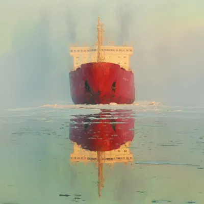 ice - AI artwork, 6 Mar 2026