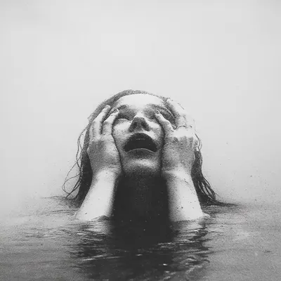 Everything moves like a pendulum. We’re just living in a time when evil is having its swing. It still feels like drowning. Toxic air, poisoned water, a barren land. This is what we’ve done to our Mother - AI artwork, 23 Mar 2026
