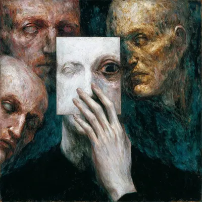 you are watching but you can not see - AI artwork, 13 Mar 2026