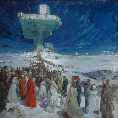 ice - AI artwork, 6 Mar 2026
