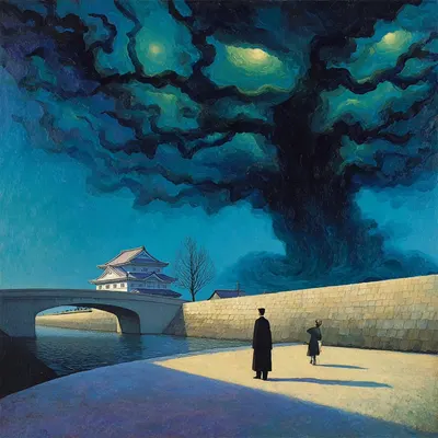 there is one constant, they are always watching - AI artwork, 8 Mar 2026