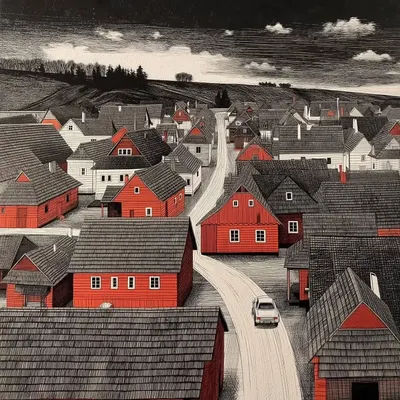 not in the city - AI artwork, 22 Mar 2026