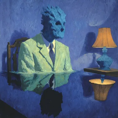 there is one constant, they are always watching - AI artwork, 8 Mar 2026