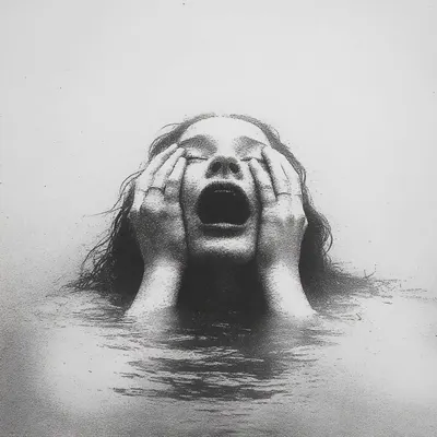 Everything moves like a pendulum. We’re just living in a time when evil is having its swing. It still feels like drowning. Toxic air, poisoned water, a barren land. This is what we’ve done to our Mother - AI artwork, 23 Mar 2026