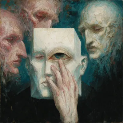 you are watching but you can not see - AI artwork, 13 Mar 2026