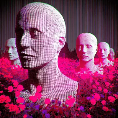 lost in artificial dreams - AI artwork, 3 Mar 2026