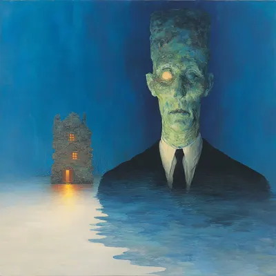 there is one constant, they are always watching - AI artwork, 8 Mar 2026