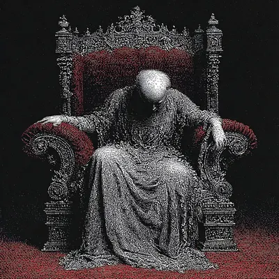 cherry wood, no emotion - AI artwork, 5 Mar 2026