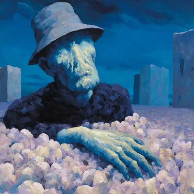 there is one constant, they are always watching - AI artwork, 8 Mar 2026