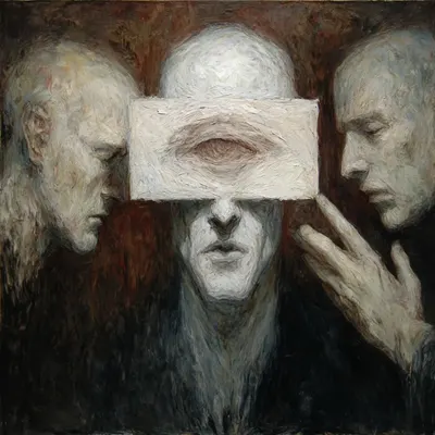 you are watching but you can not see - AI artwork, 13 Mar 2026