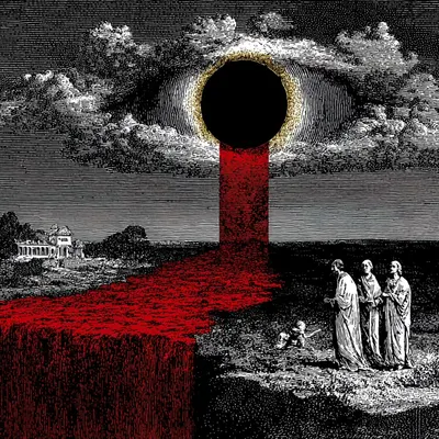 suffering of the innocents - AI artwork, 12 Apr 2026