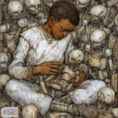 fables for robots - AI artwork, 14 Apr 2026