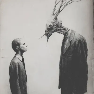 Do you believe ghosts exist? - AI artwork, 6 Apr 2026