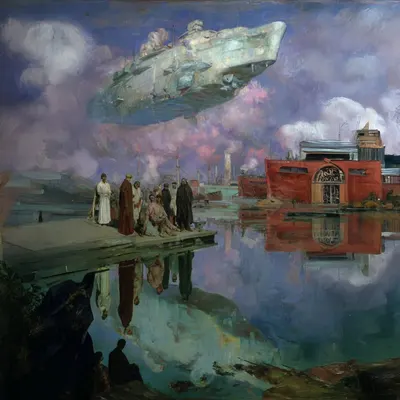 around the world - AI artwork, 3 Apr 2026