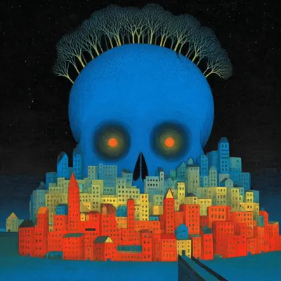loading data... end of the world in progress - AI artwork, 13 Apr 2026