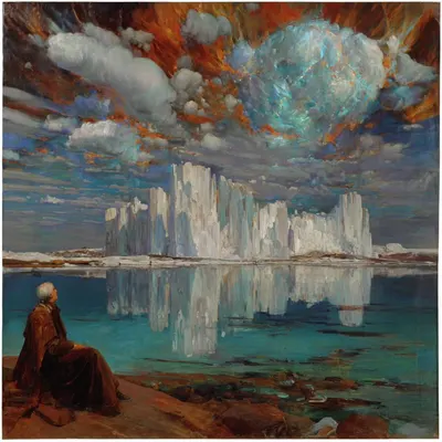 around the world - AI artwork, 3 Apr 2026
