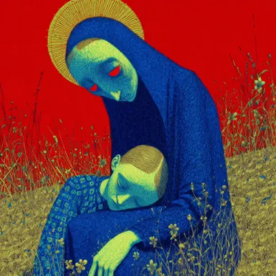 suffering of the innocents part II - AI artwork, 30 Apr 2026