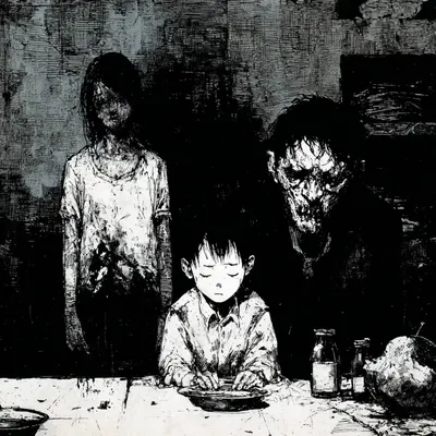 make no mistake, they are there - AI artwork, 10 Apr 2026